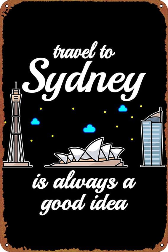 Home Bar Sydney - 1p, Sydney'e Seyahat Posterleri, Komik Şık