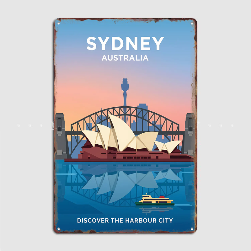 Home Bar Sydney - Sidney Opera Binası ve Liman Köprüsü