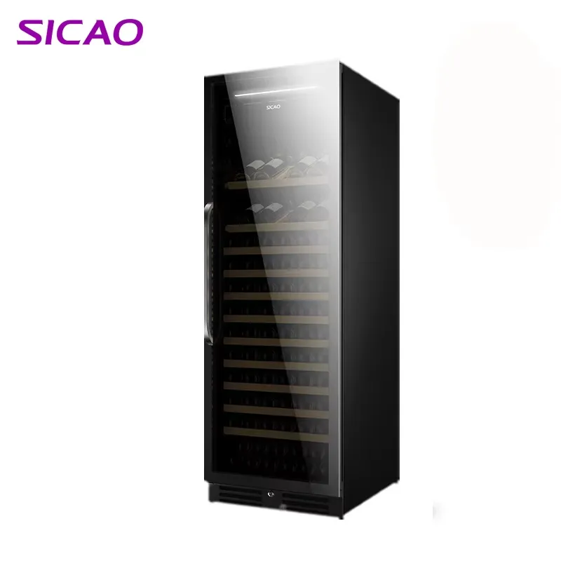 Home Bar And Fridge - Çift Bölgeli Şarap Dolabı Elektrikli Aynalı