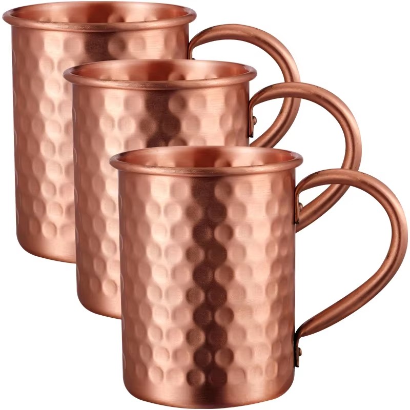 Mule Copper Mug - 100% bakır moskova katır kupası 1/2/3/4