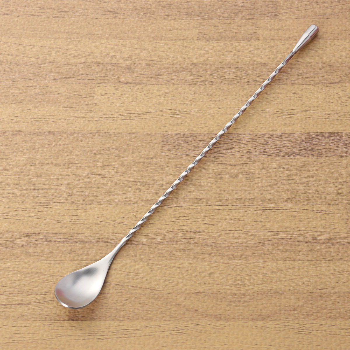 Bar Spoon Twisted - 304 Paslanmaz Çelik Kokteyl Çubuğu Dişli