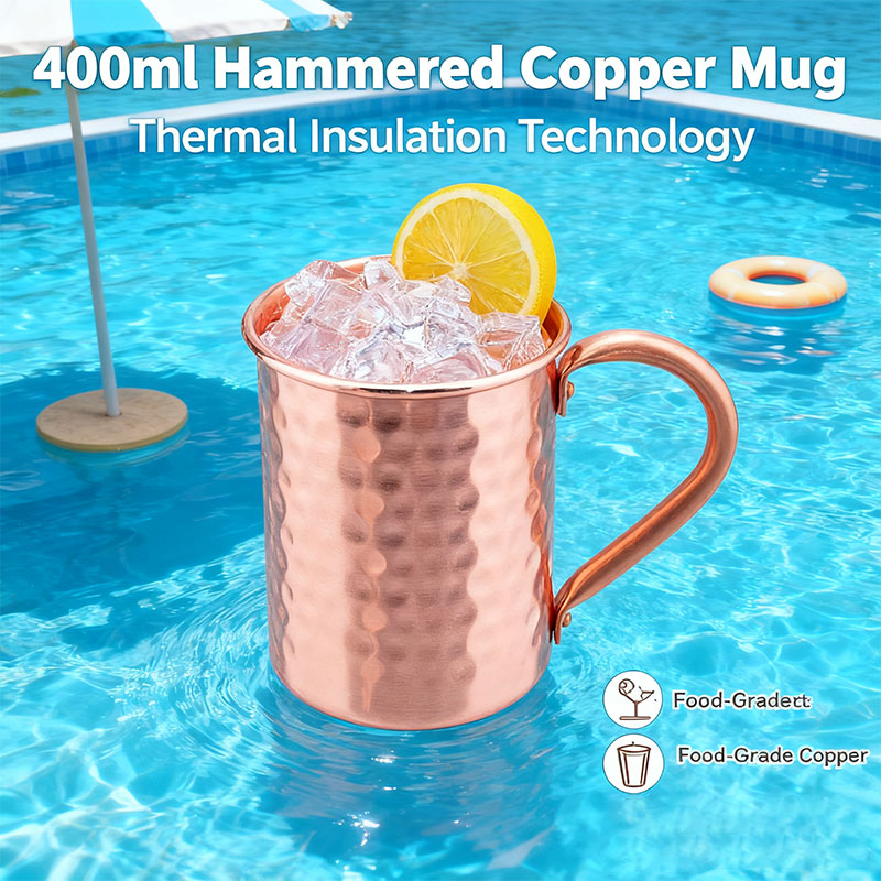 Mule Copper Mug - Yeni %100 Bakır Bardaklar Saf Dökme