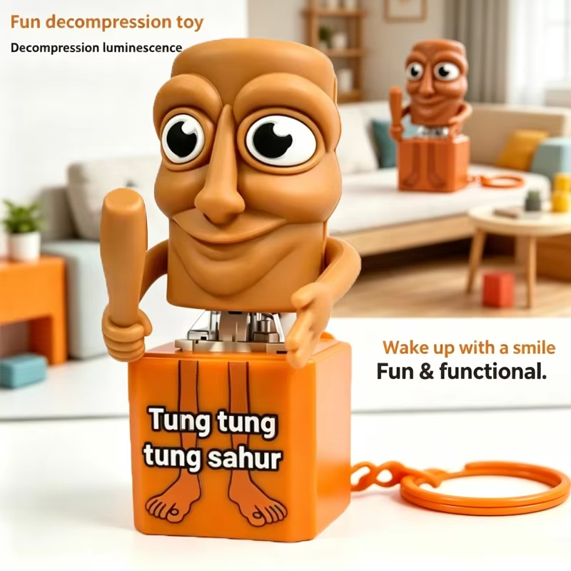 Home Bar Accessories - Yeni Tung Tung Tung Sahur Anahtarlık