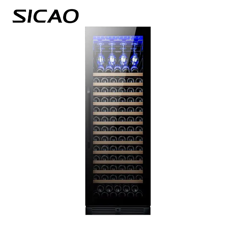 Home Bar And Fridge - 300 Şişe Şarap Dolabı Çift Bölgeli