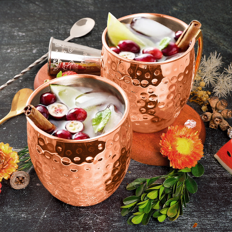 Mule Copper Mug - Moskova Katırı Paslanmaz Çelik Kupalar Metal
