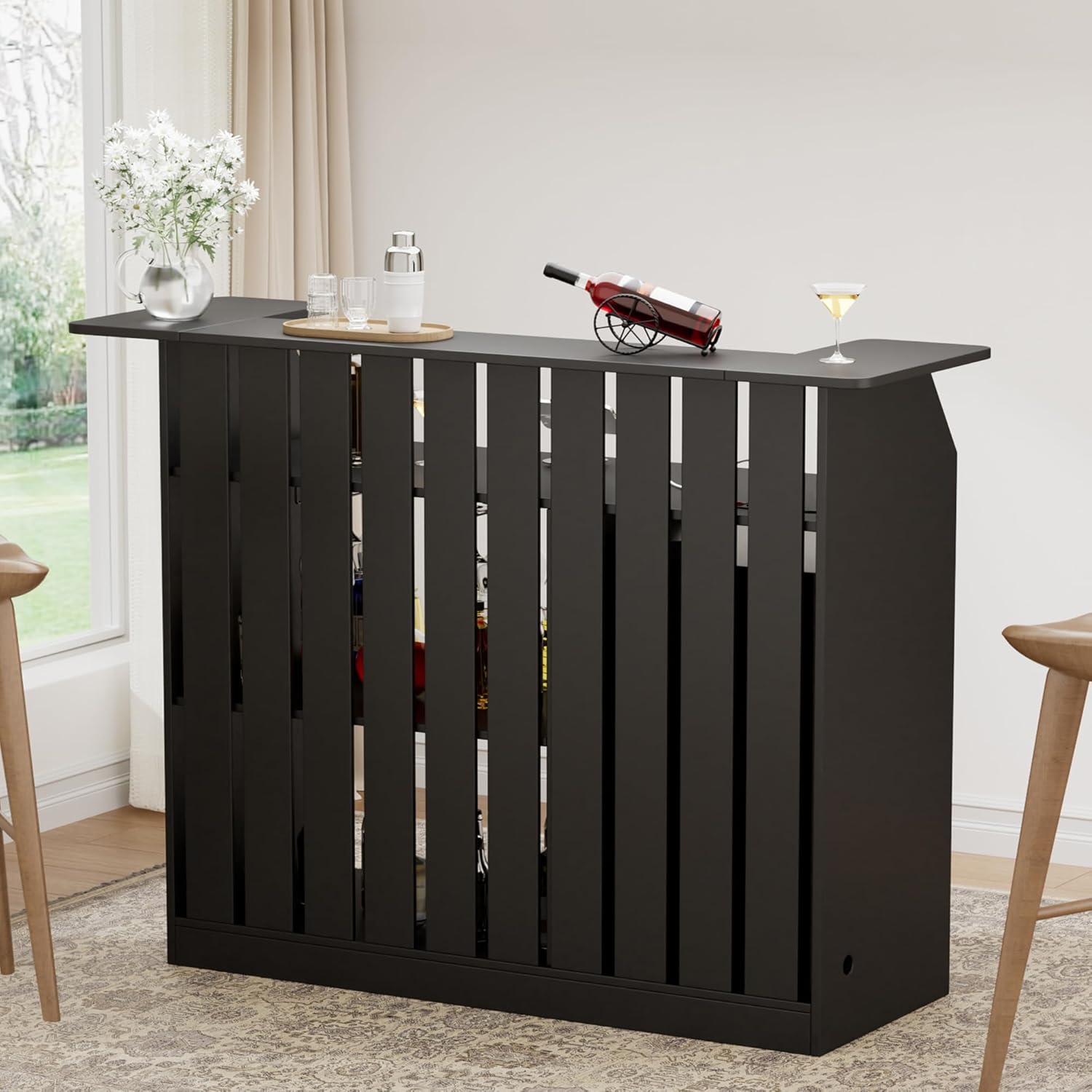 U Şeklinde Bar Masası, Buzdola - Home Bar And Fridge incelemesi ve fiyatı