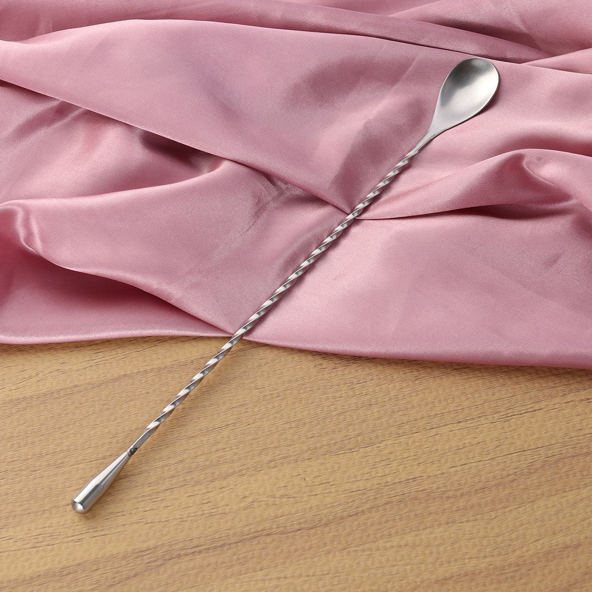 304 Paslanmaz Çelik Kokteyl Çu - Bar Spoon Twisted incelemesi ve fiyatı