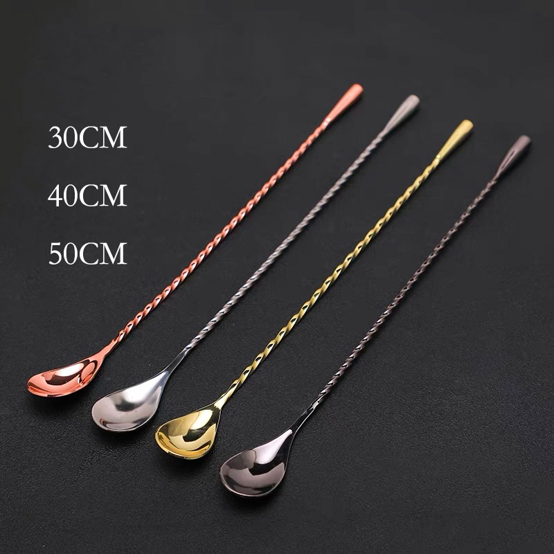 30 cm/40 cm/50 cm Gözyaşı Kokt - Bar Spoon Twisted incelemesi ve fiyatı