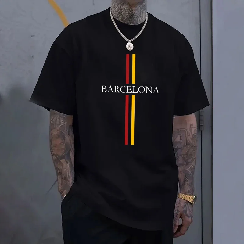 Barcelona erkek Pamuklu Tişört - Home Barcelona incelemesi ve fiyatı