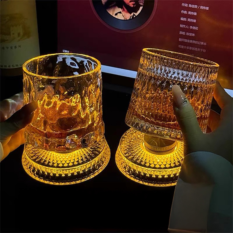 360 °   LED Işıklı Dönen Viski - Old Fashioned Glass incelemesi ve fiyatı