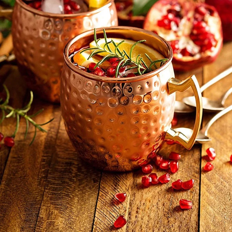 1-6 adet kokteyl şarap bardağı - Mule Copper Mug incelemesi ve fiyatı