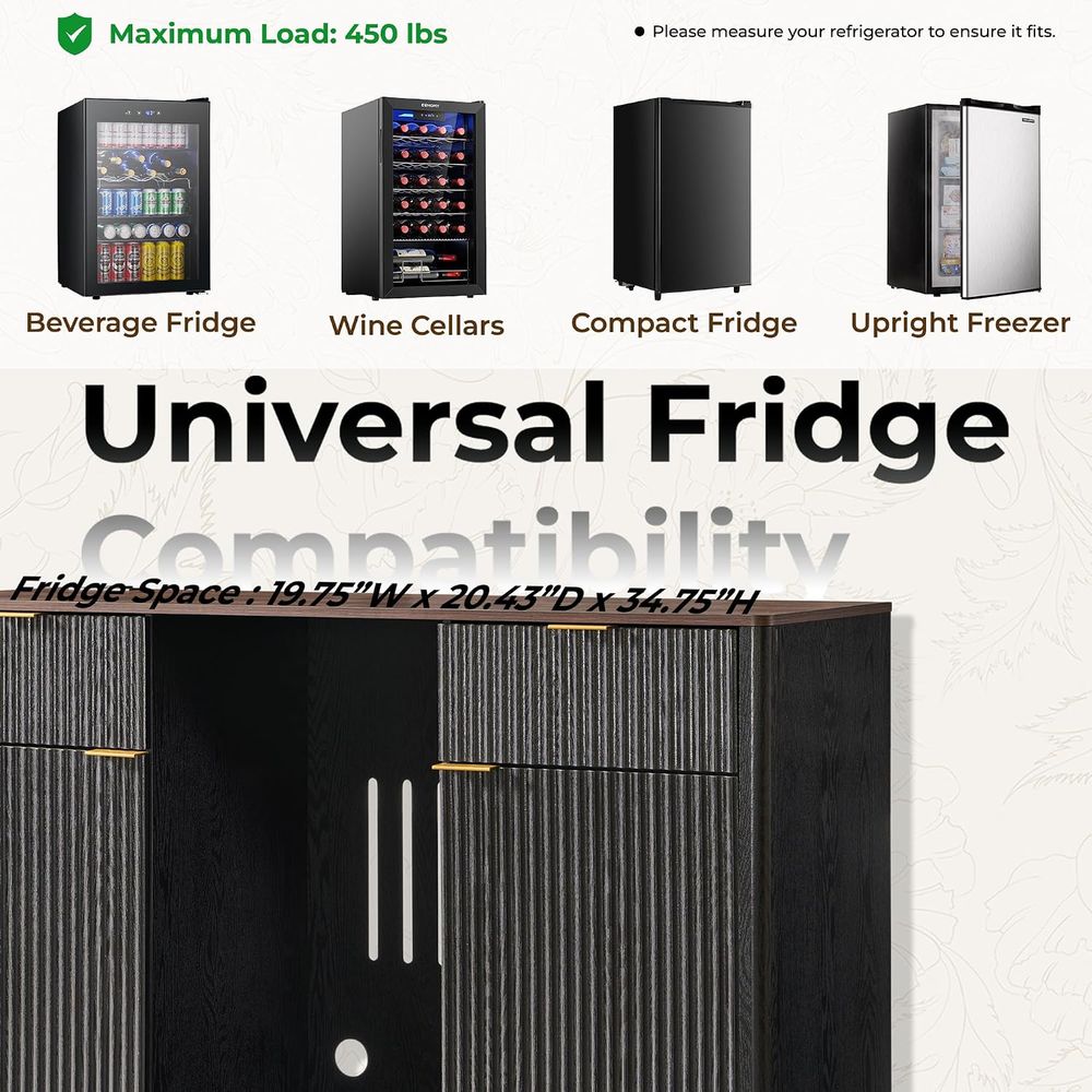60 cm Kahve Barı Dolabı, Mini  - Home Bar And Fridge incelemesi ve fiyatı