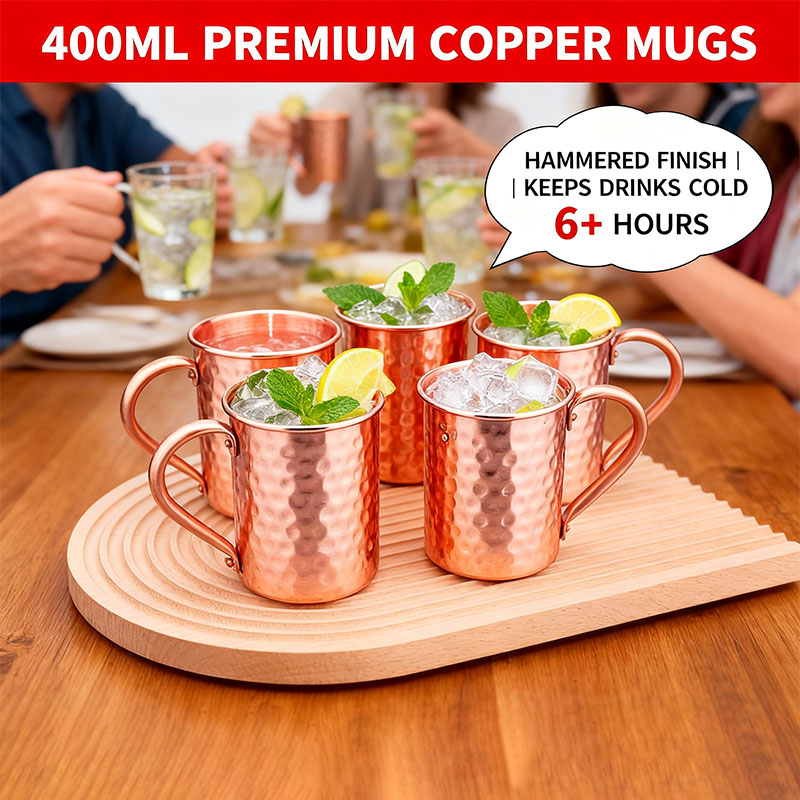 Yeni %100 Bakır Bardaklar Saf  - Mule Copper Mug incelemesi ve fiyatı