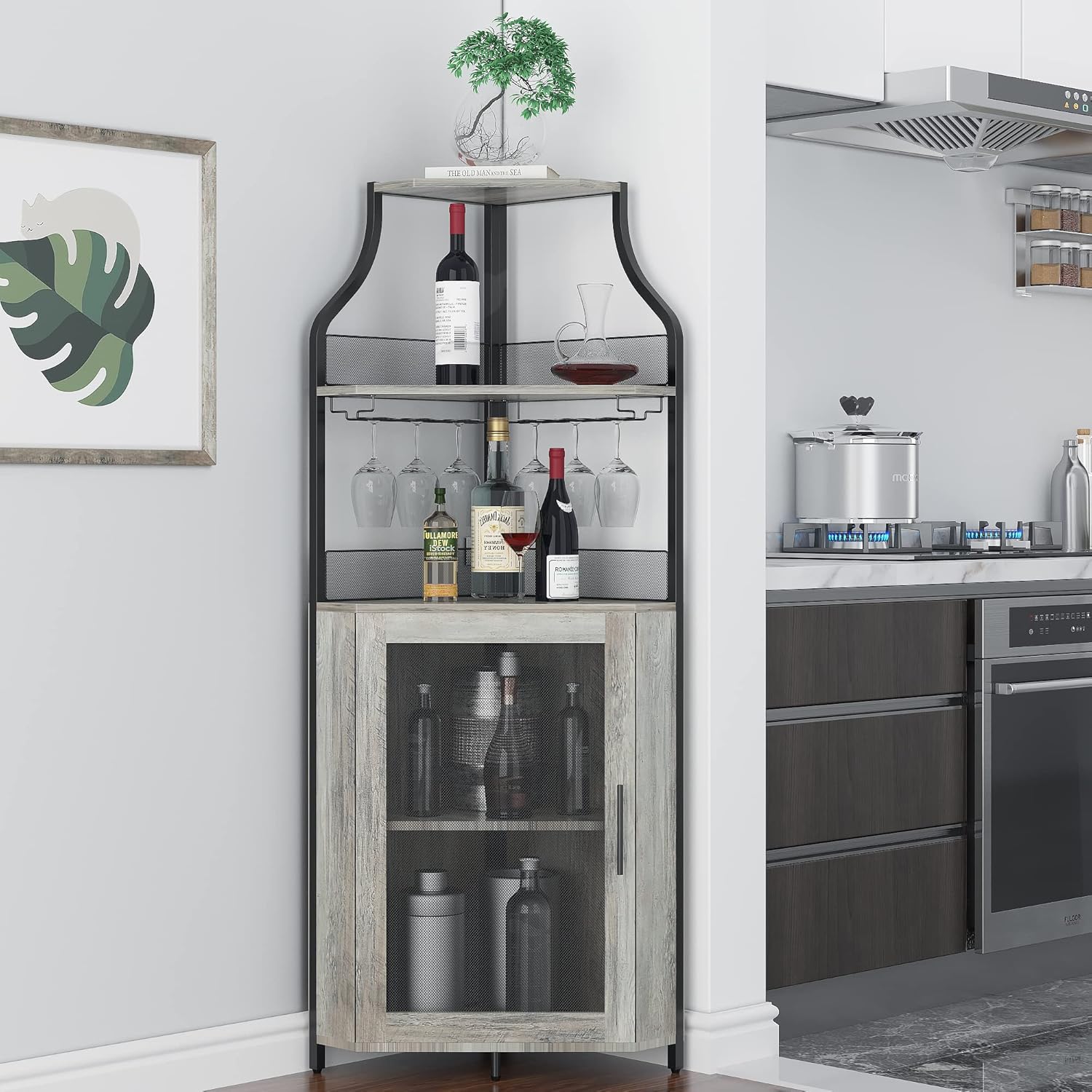 Çıkarılabilir Şaraplık ve Bard - Home Bar And Cabinet incelemesi ve fiyatı