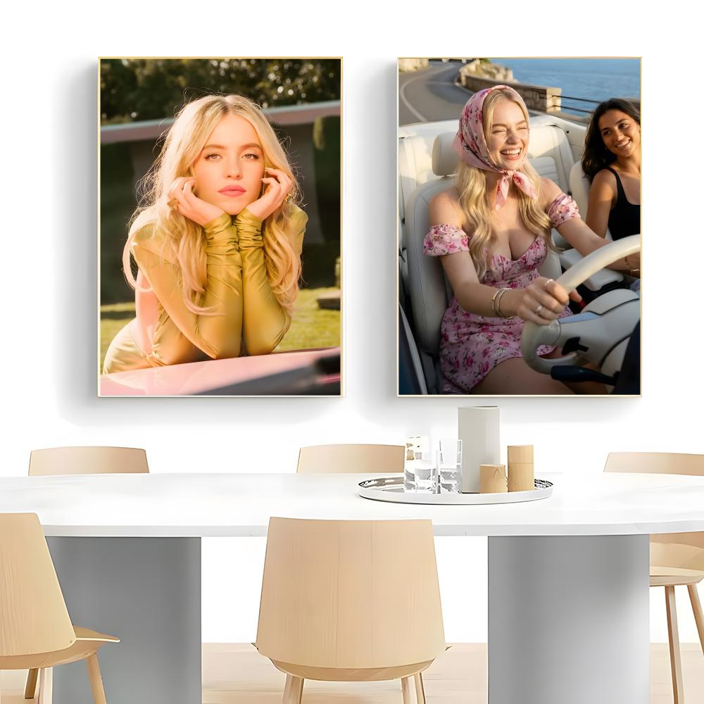 Ünlü S-Sydney Sweeney Posteri  - Home Bar Sydney incelemesi ve fiyatı