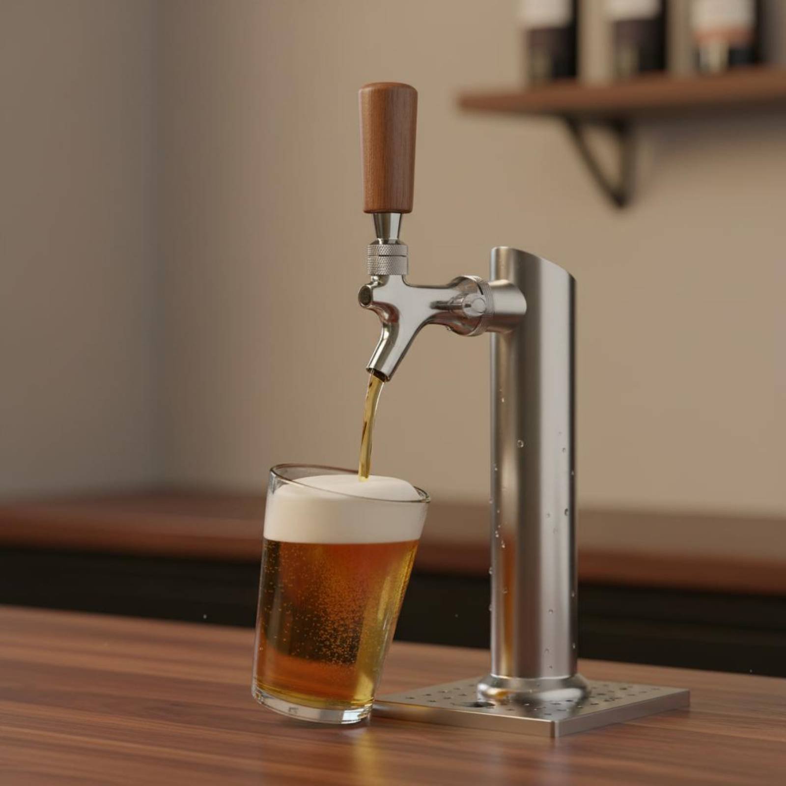 Kısa Ahşap Bira Kolu Masif Ahş - Home Bar Accessories incelemesi ve fiyatı